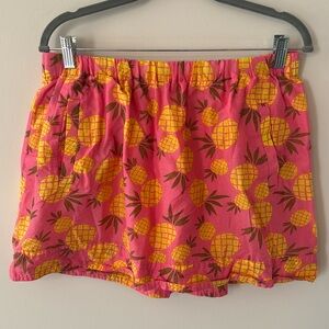 J. Crew Pink Pineapple Skirt